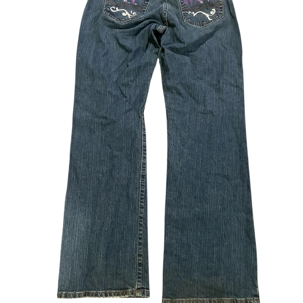 Lucky Brand Blue Flare Wide Leg Jeans Premium Denim